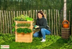 Tour De Culture Verticale En Bois De Mélèze 65 X 73 Cm 9 Tour De Culture Verticale En Bois De Mélèze 65 X 73 Cm -Garantia Boutique tour culture verticale meleze