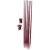 Tuteur Avec Attaches Mikado Cerise 150 Cm (Lot De 6) -Garantia Boutique tuteur visuel rouge
