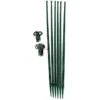 Tuteur Avec Attaches Mikado Vert Foncé 150 Cm (Lot De 6) 1 Tuteur Avec Attaches Mikado Vert Foncé 150 Cm (Lot De 6) -Garantia Boutique tuteur visuel vert fonce