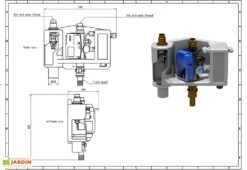 Kit Cuve Récupération D'Eau Enterrée Maison Et Jardin U1.1 -Garantia Boutique u1.1 kit cuve recuperation pluie maison jardin