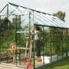 Serre De Jardin En Verre Trempé Lams 9,7 M² - Laurus Vert -Garantia Boutique uranus 11500 laque vert 1